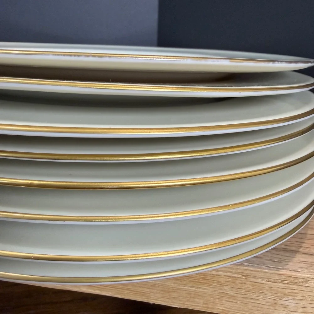 Theodore Haviland Gramercy Plates Set of 4 8.25